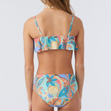 Girl's Nina Abstract Ruffle Bralette Swim Set