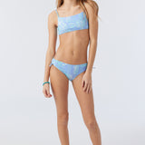 Girl's Winona Tile Square Neck Swim Set