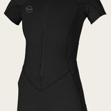 Women's Bahia 2/1Mm Front Zip S/S Spring Wetsuit - Black | O'Neill