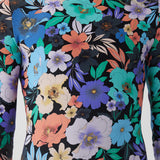 Girl's Abbie Floral Long Sleeve Surf Suit