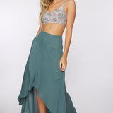 Ambrosio High-Low Maxi Skirt