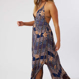 Annalisa Halter Maxi Dress
