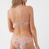 Belize Floral Malibu Twist Bralette Top