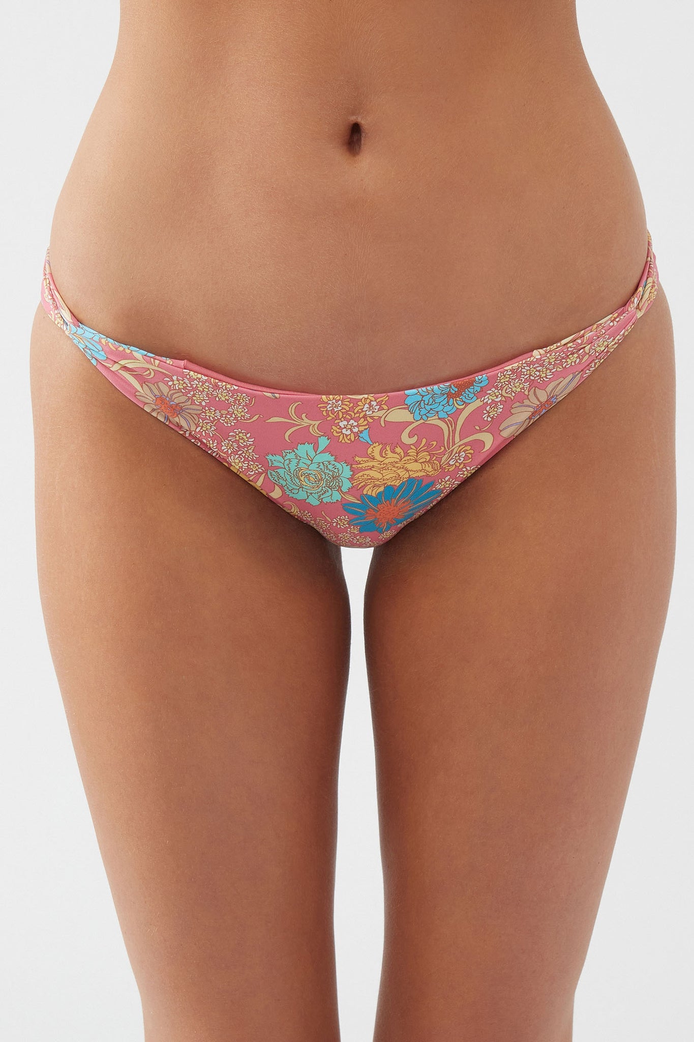 Full Coverage Bikini Bottom: Floral Dervish