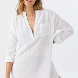 Saltwater Solids Belizin Cover-Up Tunic