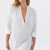Saltwater Solids Belizin Cover-Up Tunic