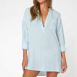 Belizin Stripe Cover-Up Tunic