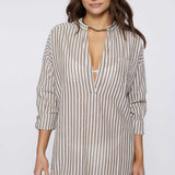 Belizin Stripe Cover-Up Tunic