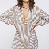 Belizin Stripe Cover-Up Tunic