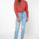 Benatar Distressed Denim Jeans