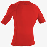 Youth Basic Skins 50+ S/S Rash Guard - Red | O'Neill