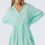 Saltwater Solids Cami Swim Cover-Up