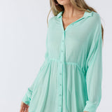 Saltwater Solids Cami Swim Cover-Up