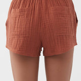Carla Crinkle Double Gauze Beach Shorts