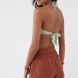 Carla Crinkle Double Gauze Beach Shorts