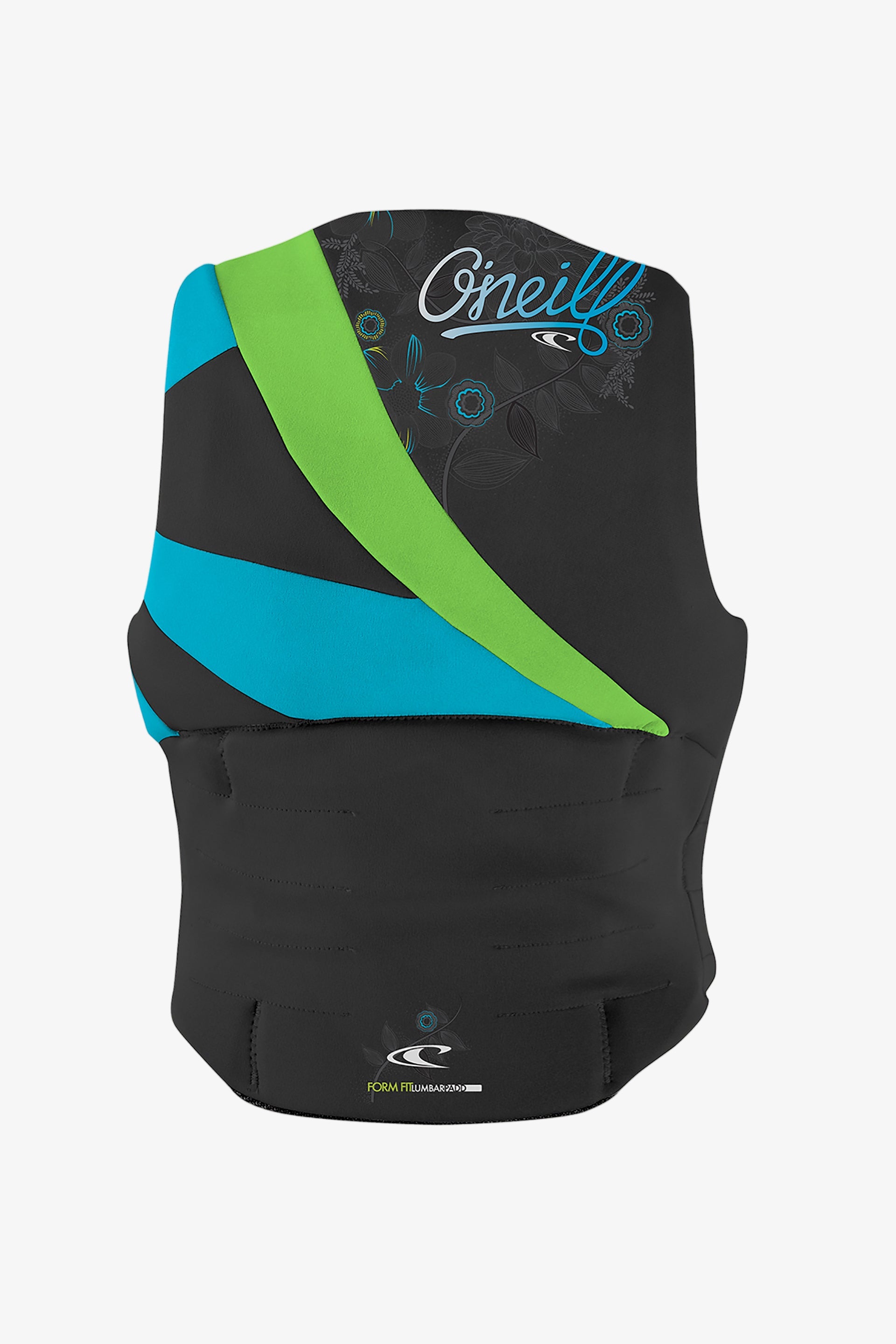 Women's Siren Uscg Life Vest - Blk/Dayglo/Turq | O'Neill