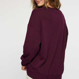 Choice Crewneck Oversized-Fit Fleece Pullover