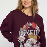 Choice Crewneck Oversized-Fit Fleece Pullover