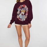 Choice Crewneck Oversized-Fit Fleece Pullover