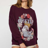 Choice Crewneck Oversized-Fit Fleece Pullover