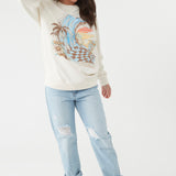 Choice Crewneck Oversized-Fit Fleece Pullover