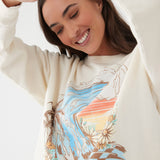 Choice Crewneck Oversized-Fit Fleece Pullover