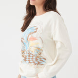 Choice Crewneck Oversized-Fit Fleece Pullover