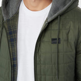 Glacier Hooded Reversible Jacket