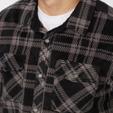 Glacier Plaid Superfleece Flannel Shirt