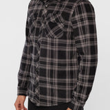 Glacier Plaid Superfleece Flannel Shirt