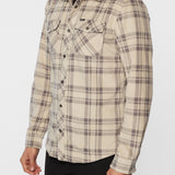 Glacier Plaid Superfleece Flannel Shirt