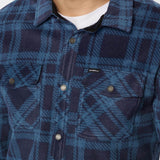 Glacier Plaid Superfleece Flannel Shirt