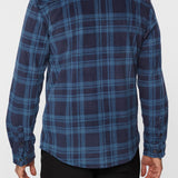 Glacier Plaid Superfleece Flannel Shirt