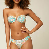 Gold Coast Wildflower Bandeau Top