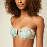 Gold Coast Wildflower Bandeau Top