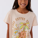 Girl's Good Vibe Tide Tee