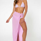 Saltwater Solids Hanalei Maxi Skirt Cover-Up