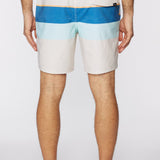 Hermosa Elastic Waist 17" Swim Trunks