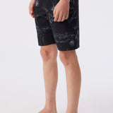 Boy's Hyperfreak Heat Hawaii 17" Boardshorts