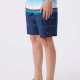 Boy's Hyperfreak Heat Stripe 16" Boardshorts