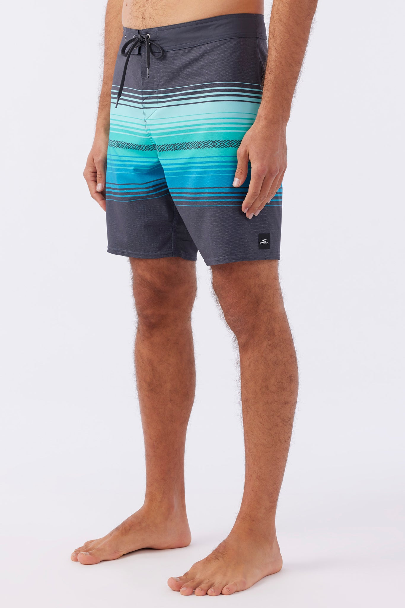 HYPERFREAK HEAT STRIPE LINE 19" BOARDSHORTS