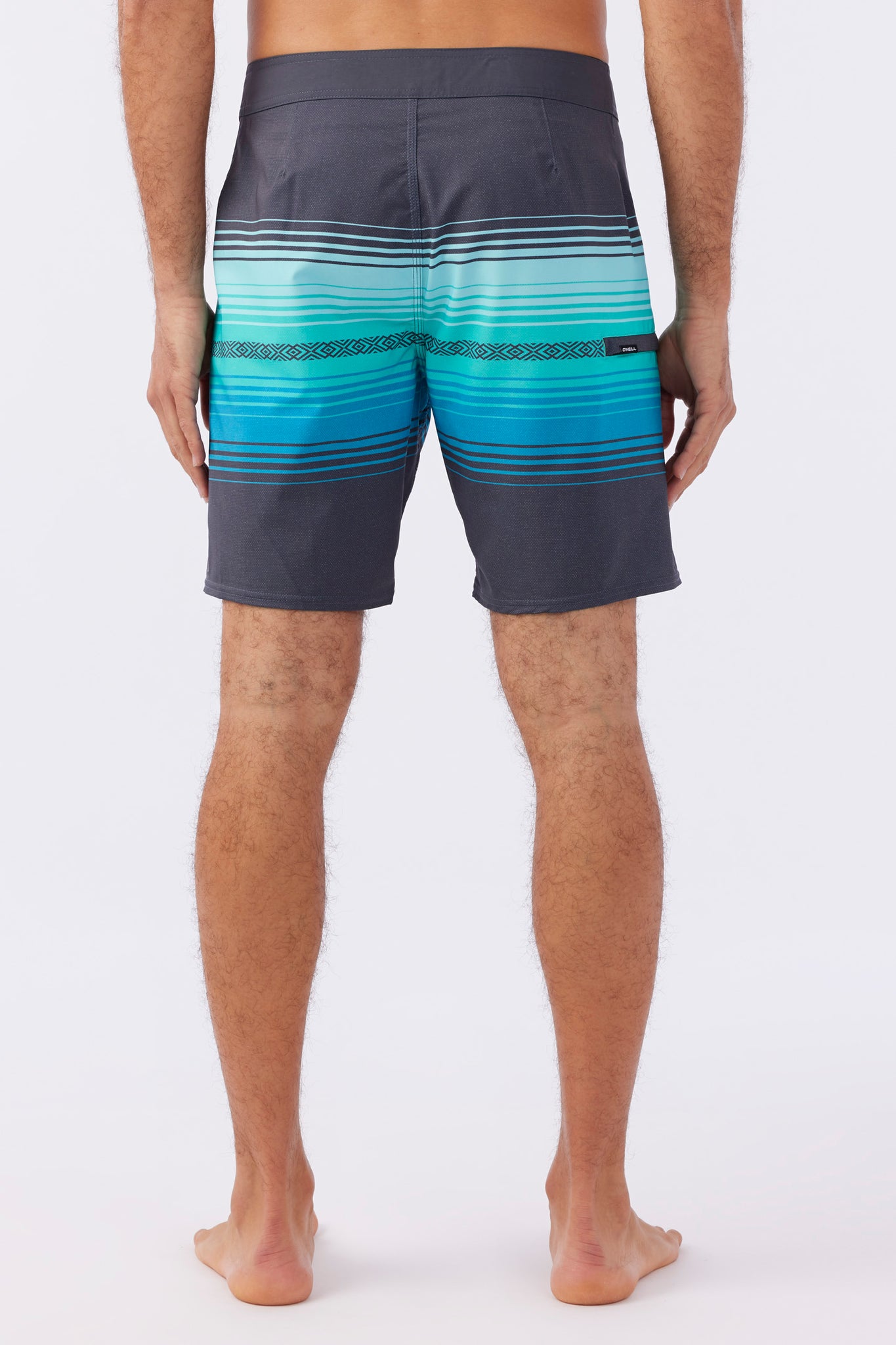 HYPERFREAK HEAT STRIPE LINE 19" BOARDSHORTS