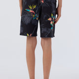 Boy's Hyperfreak Mysto Scallop Boardshorts