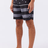 Hyperfreak Mysto Scallop Flag 19" Boardshorts