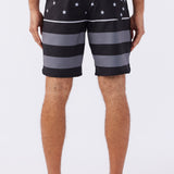 Hyperfreak Mysto Scallop Flag 19" Boardshorts