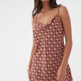 Judith Geo Satin Dress