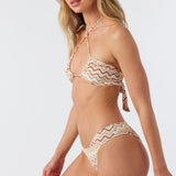 Lagoon Stripe Matira Bottoms