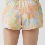 Girl's Lane Printed Stretch 2" Boardshorts