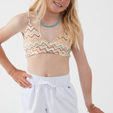Girl's Lane Solid Stretch 2" Boardshorts