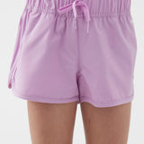 Girl's Lane Solid Stretch 2" Boardshorts